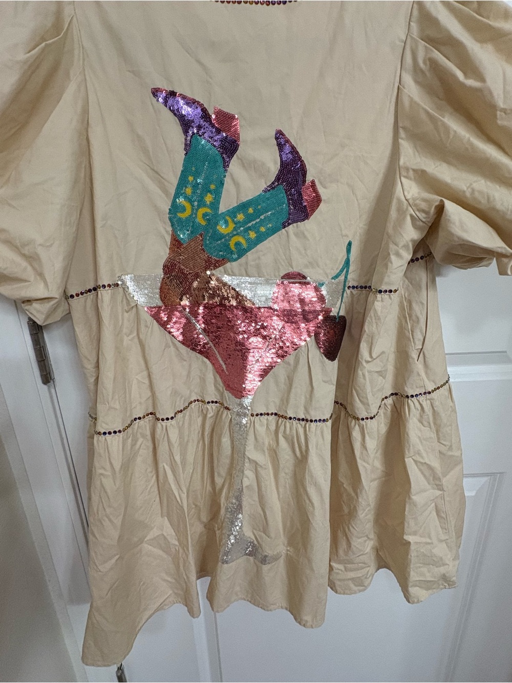 Queen of sparkles cowgirl dress